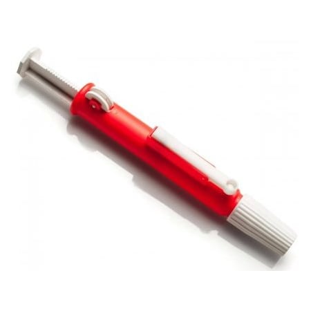 Bel-Art Fast-Release Pipette Pump, Red, 25ml 437925